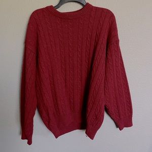 Vintage Red Sweater